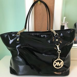 Patent leather Michael Kors Shoulder Bag